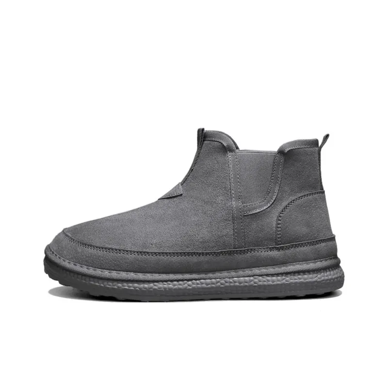 MEXICAN Warm And Wear Resistant Short Snow Boots Men's-5