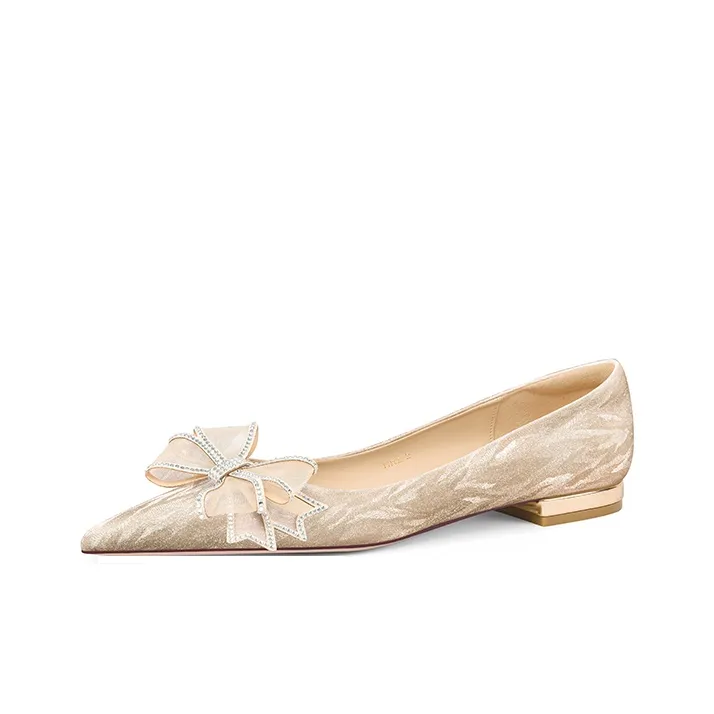 Holy Rose Slim Heel High Heels 10cm Women's Champagne Gold-4