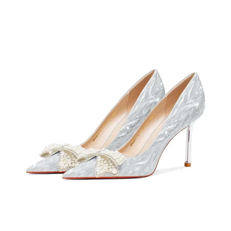 MEIAI High Heels Women's Gold-2