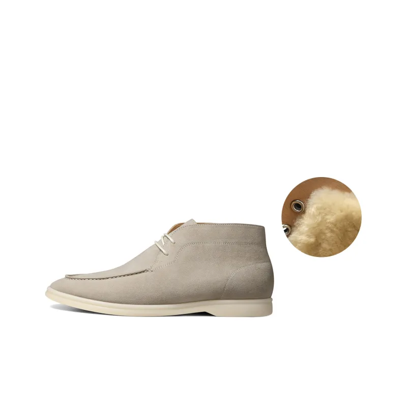 THOM WILLS British Vintage Slip on Desert Boots Ankle Boots Men's-29