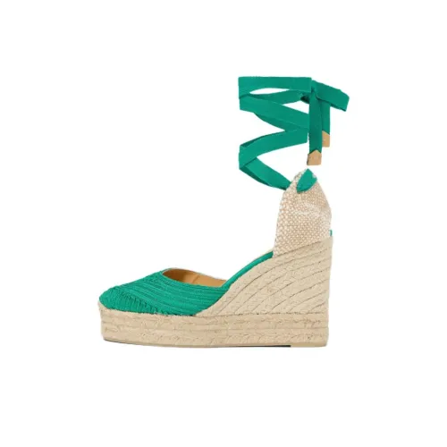 Castañer Wedge Heel High Heels Women's Green