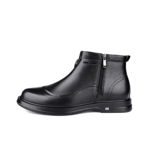 XIMO BULL Ankle Boots Men's Black