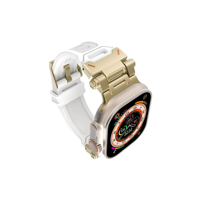 ZHENGGUANG Watch Band Apple Compatibility 41mm Silicone Material-41