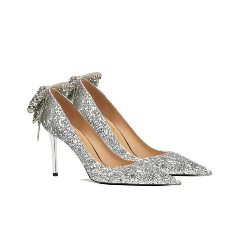 RoseDoris Slim Heel High Heels 8cm Women's-1