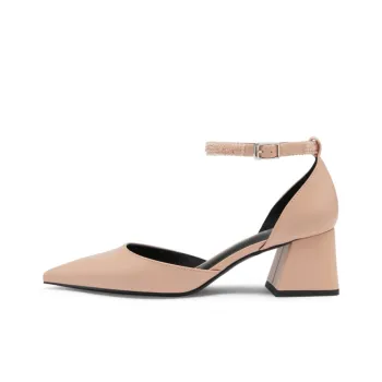 CHARLES&KEITH Chunky Heel High Heels 5.5cm Women's