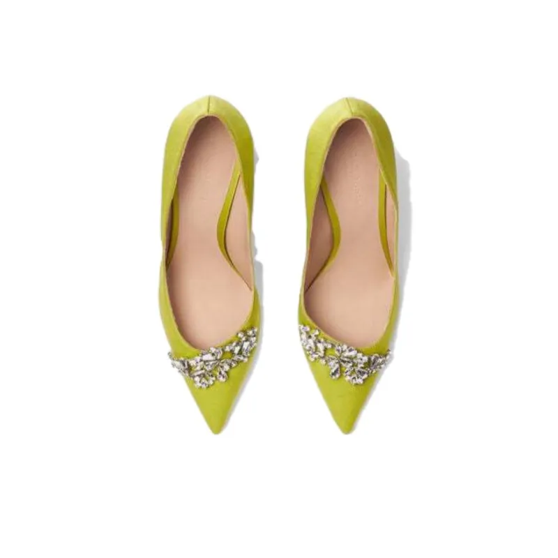 SCAROSSO Greta Embellished Pointed-Toe Pumps-3