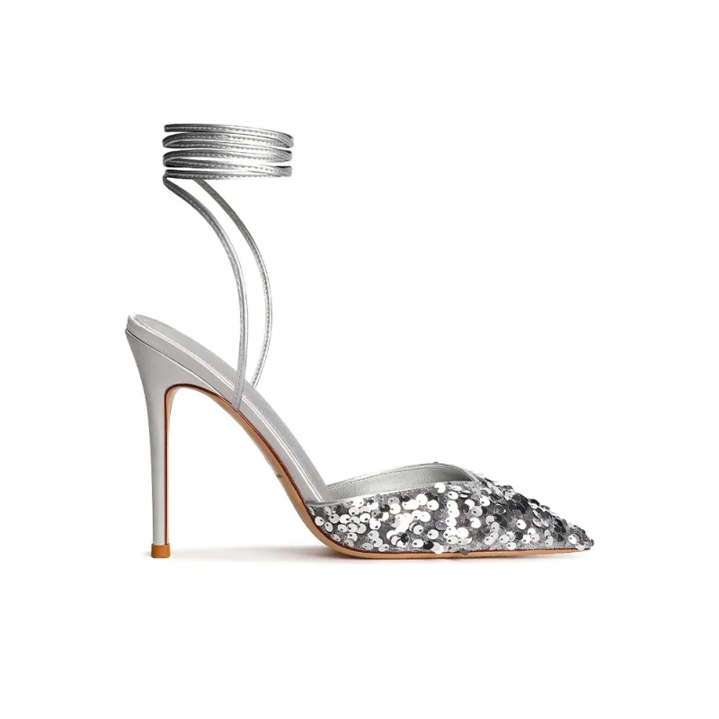 CASNSKU Irresistible Charm Slim Heel High Heels 10cm Women's-6