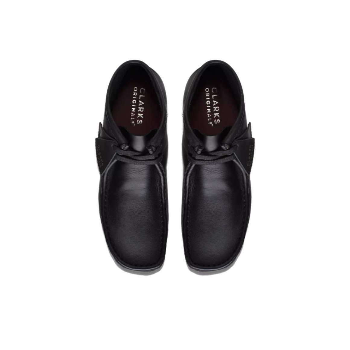 Clarks Wallabee Black Leather Black US M 9.5 - POIZON Clarks Wallabee Black Leather Black US M 9.5 - POIZON