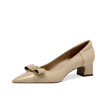 JESSICA SOPHIA Chunky Heel High Heels 4.5cm Women's
