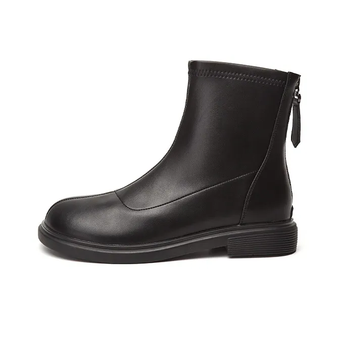 DAPHNE Ankle Boots Women's Black/White-0