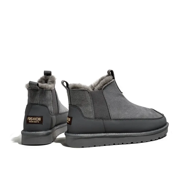 ZUWUDONG Thermal Short Snow Boots Men's-3