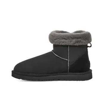 UGG Classic Heritage Fluff 'Black' Women's