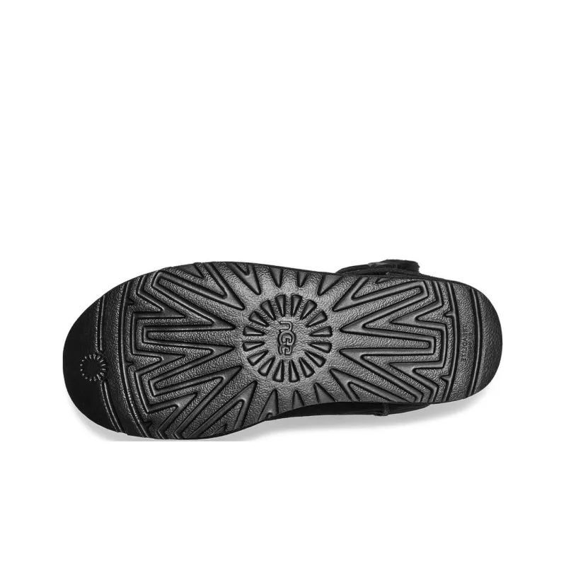 UGG Bailey Graphic Logo Strap Boot 'Black' Women's-5