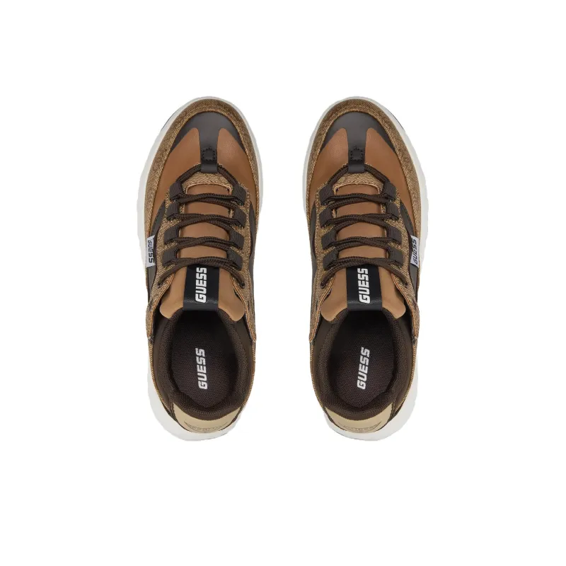 GUESS Kyrki Low-Top Casual Shoes Women's Brown-4