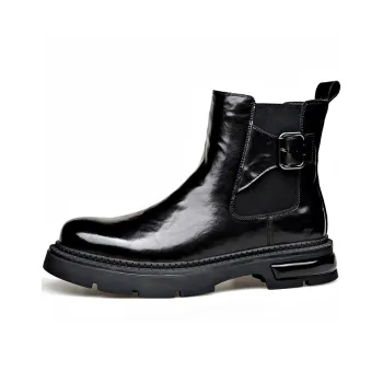 XIAOTOULANG Ankle Boots Men's Black