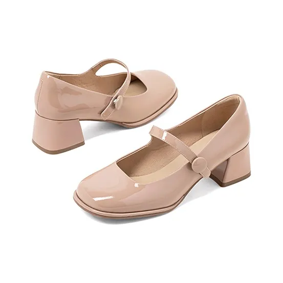 COMELY High Heels Women's Coffee/Pink/Ecru-3