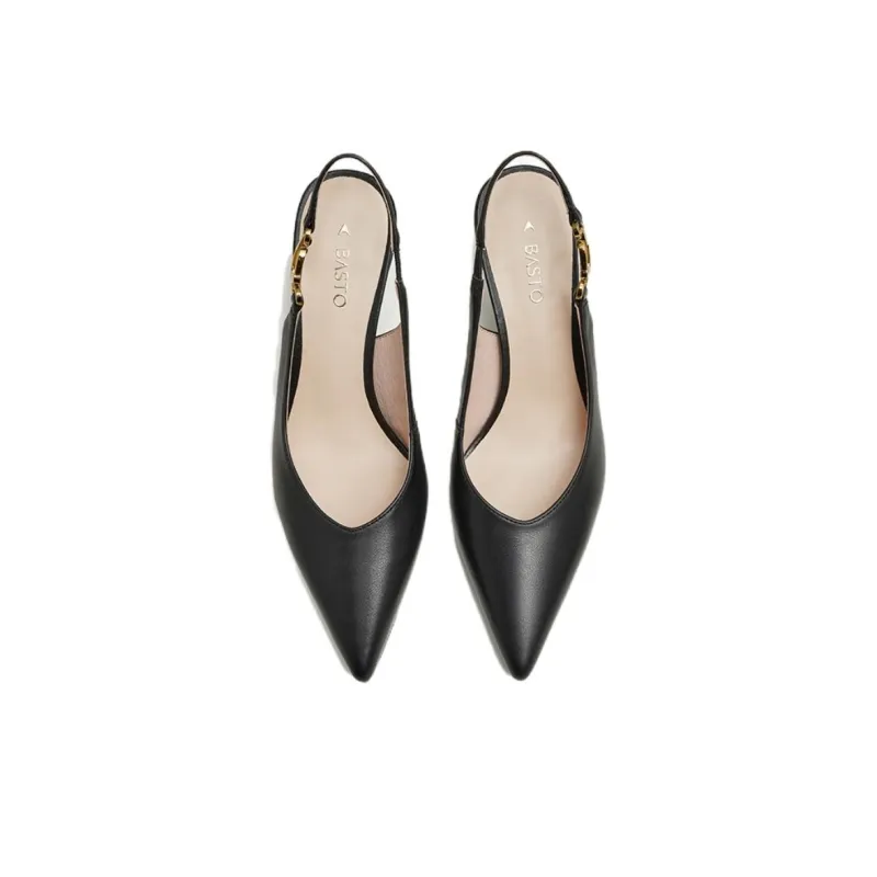 BASTO Slim Heel High Heels 7cm Women's-3