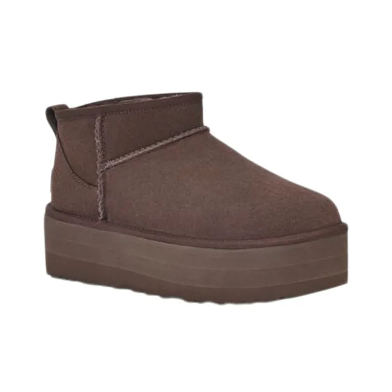 UGG Classic Ultra Mini Platform Boot Burnt Cedar Women's-2