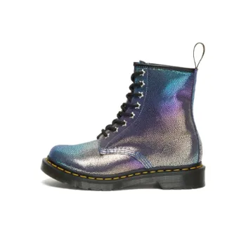 Dr.Martens 1460 Rainbow Ray Suede Lace Up Boots 'Purple' Women's