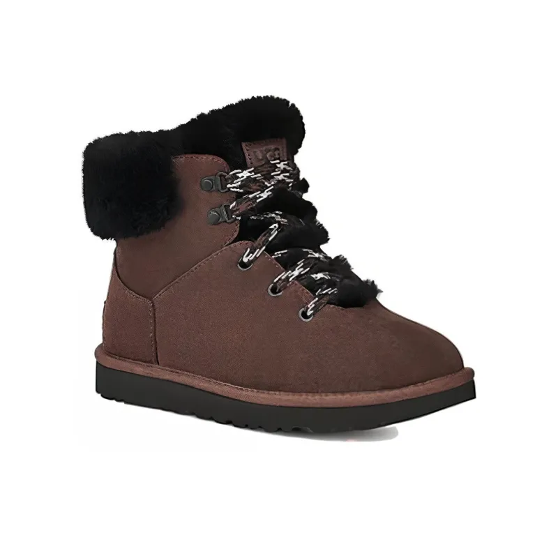 UGG Classic Mini Alpine Lace 'Burnt Cedar' Women's-3