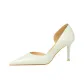 White[Height: 7.5cm]