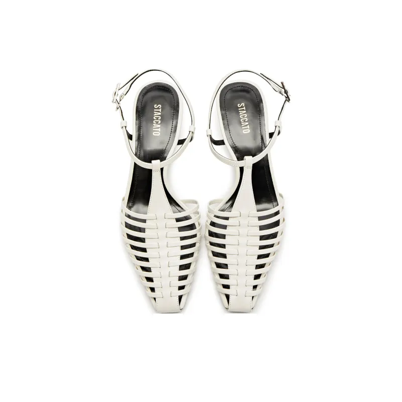 Staccato Fishbone High Heels Slim Heel High Heels 6cm Women's-3