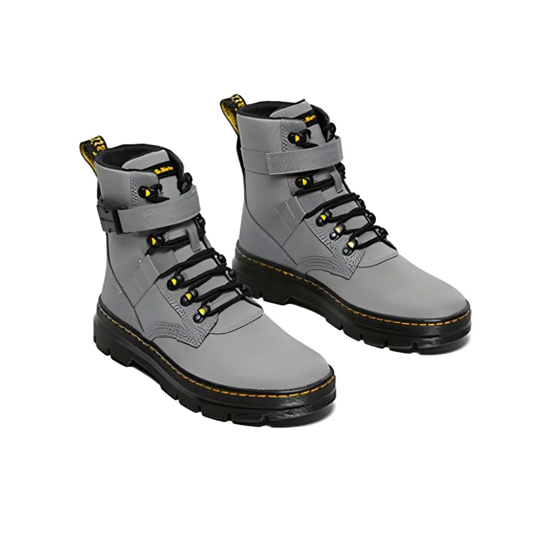 Dr. Martens Combs Tech Ii Poly Casual Boots 'Grey'-1