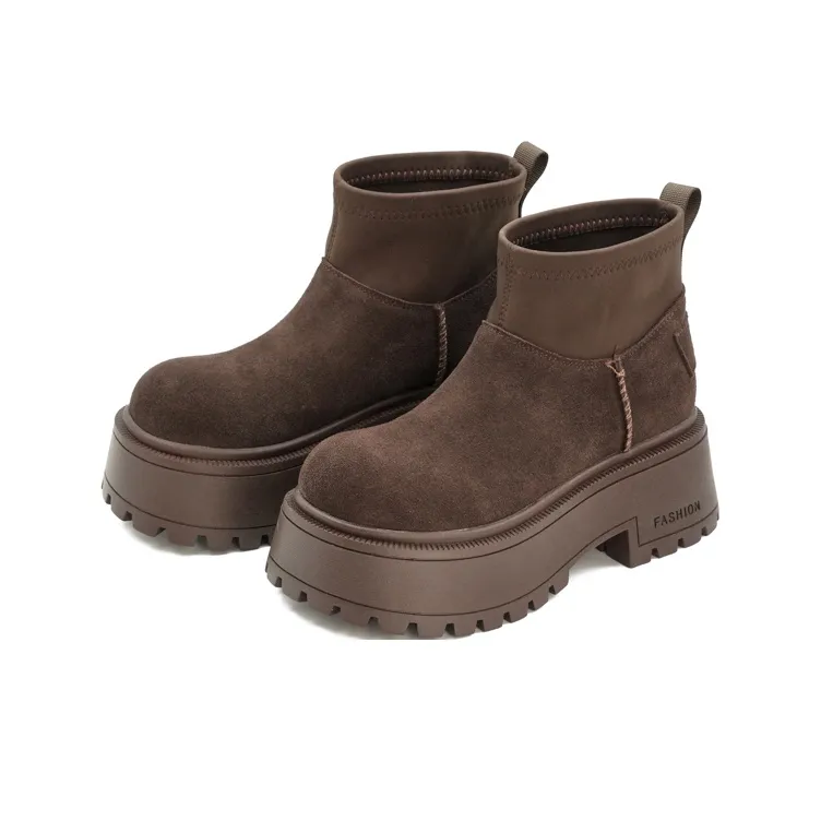 Little Sue Niche Design, Trendy Versatile, Lightweight, Commute, Martin Boots Ankle Boots Women's-15