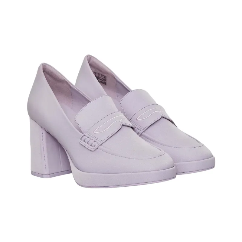 Martine Rose x Clarks Chunky Heel High Heels Women's Purple-1