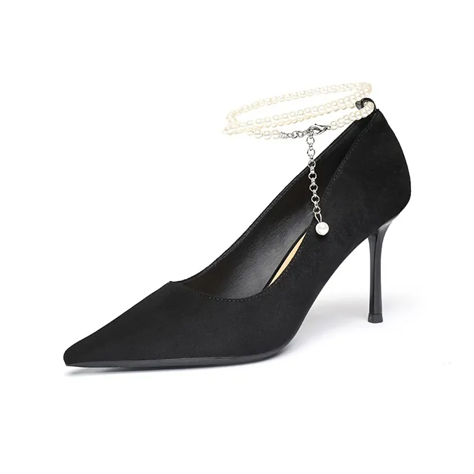 Ainer-cat Slim Heel High Heels 8cm Women's-16