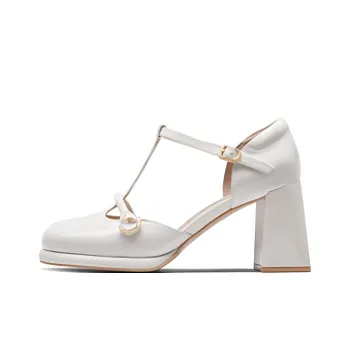 Kiss Kitty Chunky Heel High Heels Women's