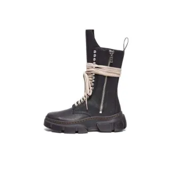 RICK OWENS x Dr.Martens Ankle Boots Women's Black