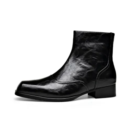 Romon Ankle Boots Men Black