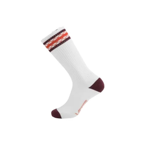 Vans SOCKS Mid-Calf Socks Women's 1 Pack White Brown