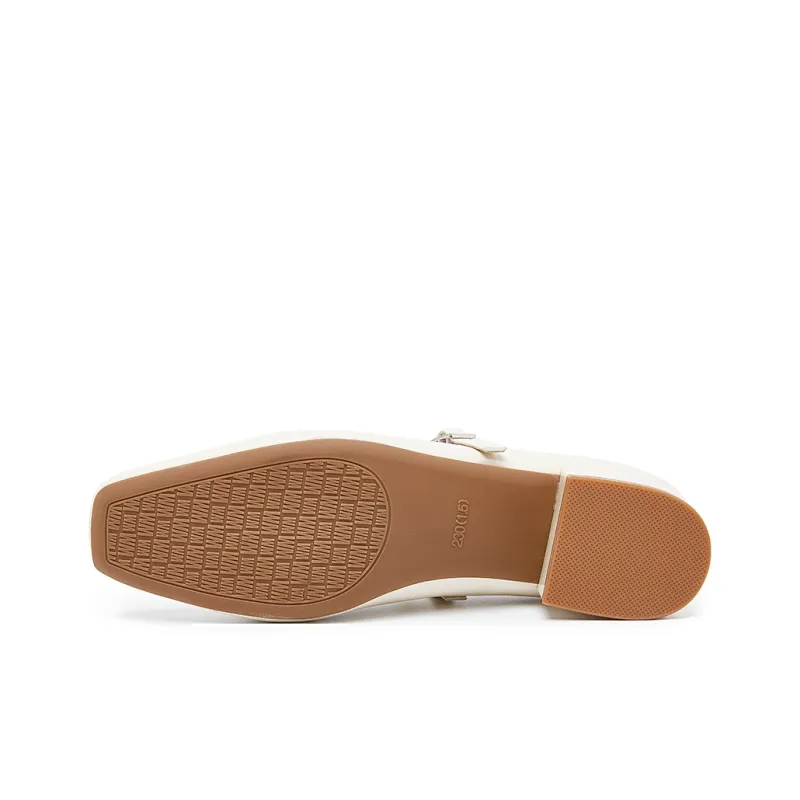 HLA Block Heel High Heels 3cm Women's-4
