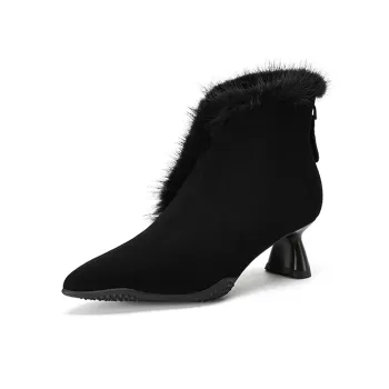FLOWERSKAM Ankle Boots 5.5CM Women's