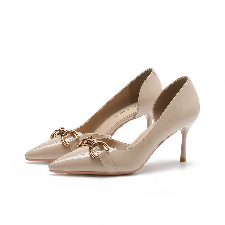 Zubumei Slim Heel High Heels 7cm Women's-8