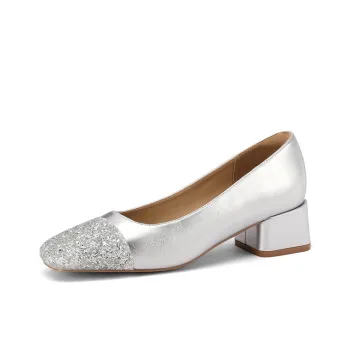 Mulinsen Block Heel High Heels 4CM Women's