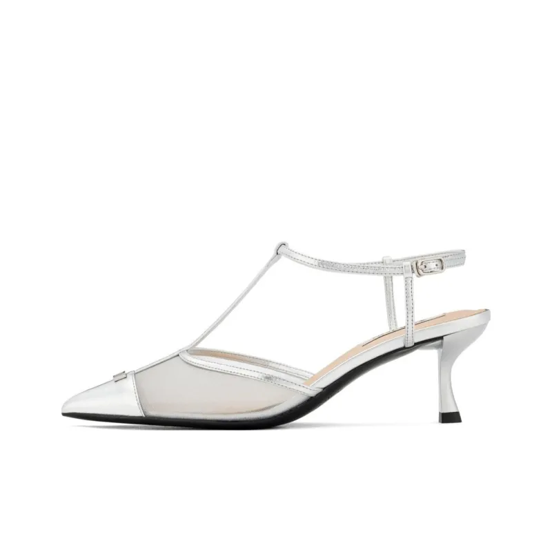 73Hours Skirt Hem Style High Heels Women's-10