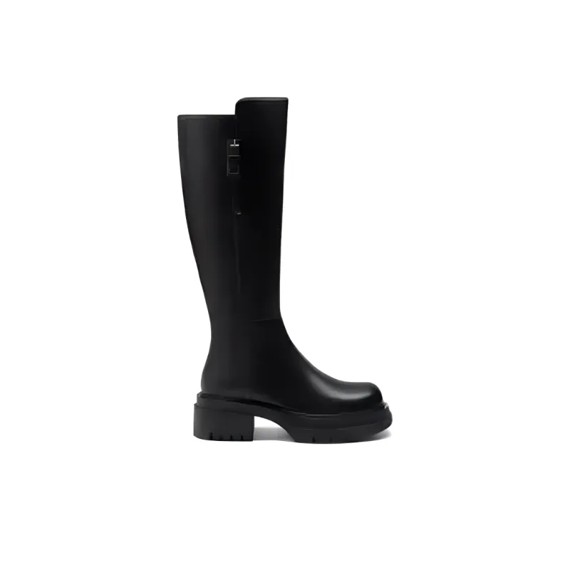 GOLDLION Knee high Boots Women's Black-1