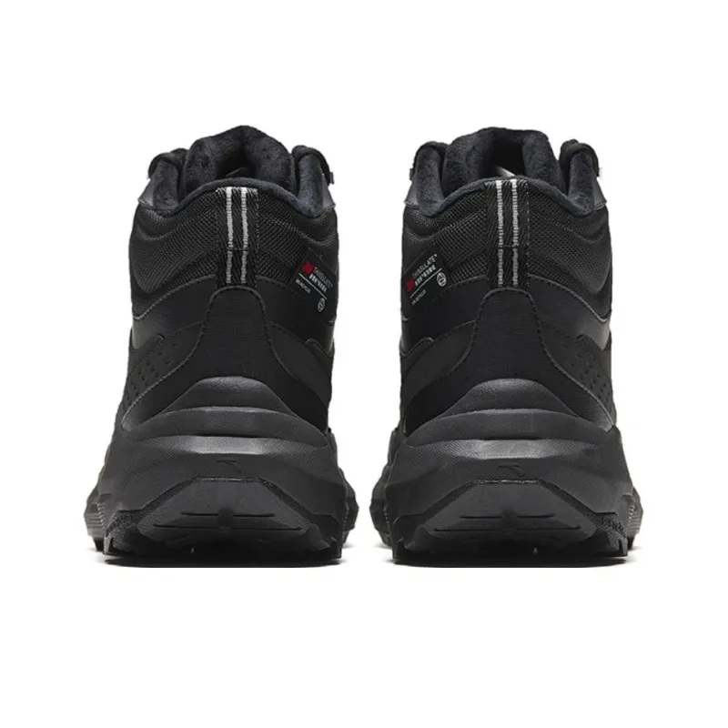 Anta Sea Explorer Wear Resistant Mid Top Outdoor Shoes Men's Black-3