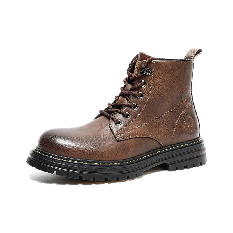 FAIRWHALE Short Martin Boot Unisex Black-1