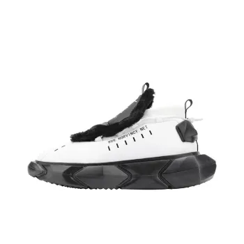 NORVINCY Snow Boots Unisex Black White