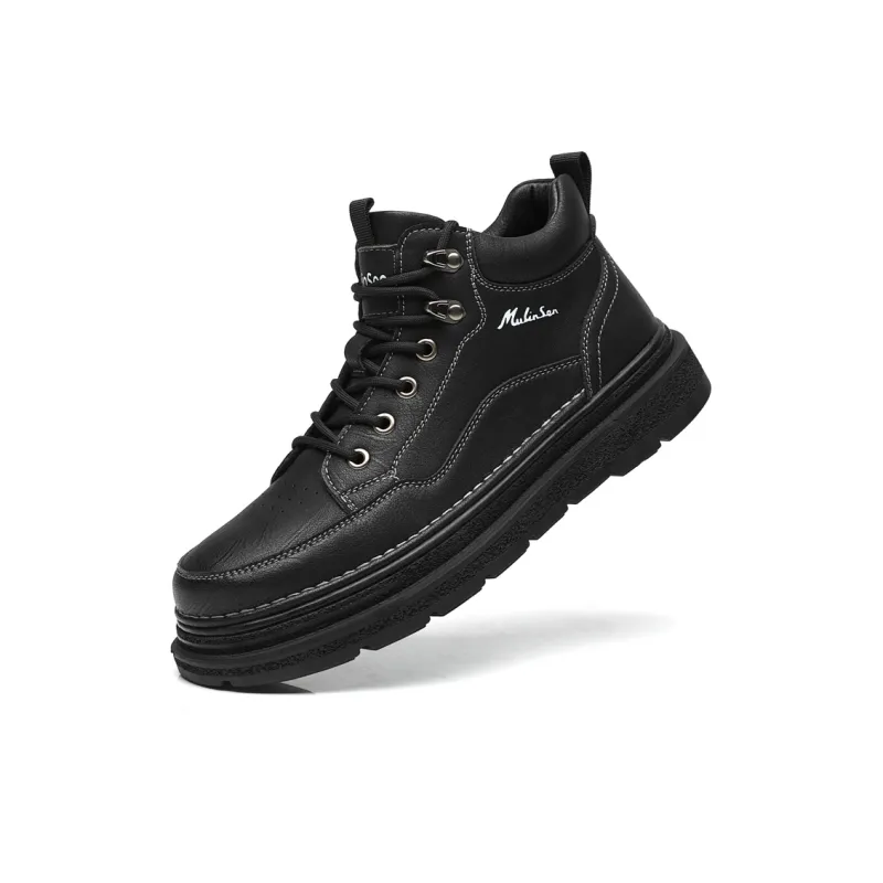 Mulinsen Ankle-Length Martin Boot Men's-4