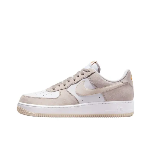 Nike Air Force 1 Anti Slip Wear Resistant Low Top Skateboard Shoes Unisex White Pink