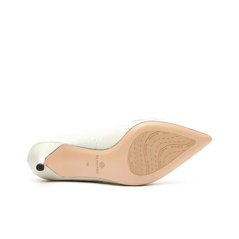 BLOCCO5 Slim Heel High Heels 8cm Women's-3