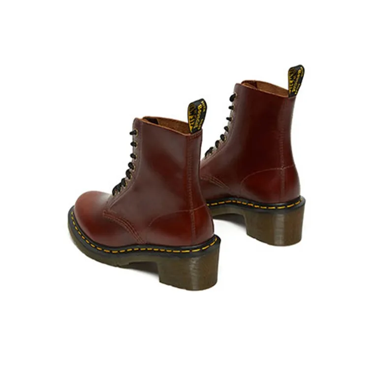 Dr.Martens Clemency Abruzzo Wp Short Martin Boot Unisex Umber-3