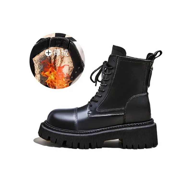 BENZI Short Martin Boot Women's Black-12