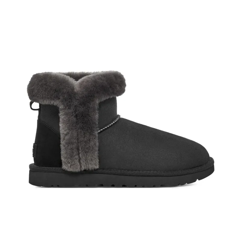 UGG Classic Heritage Fluff 'Black' Women's-1