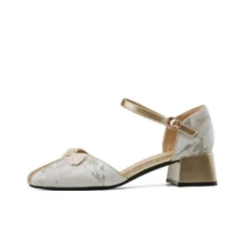 DAPHNE Chunky Heel High Heels 4.5cm Women's